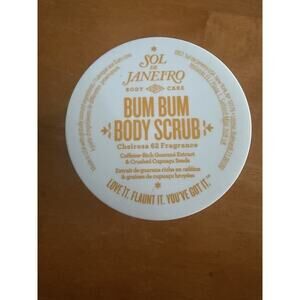 Sol De Janeiro Bum Bum Body Scrub 2.5 Oz / 75 g NWOB! SHIPS FREE